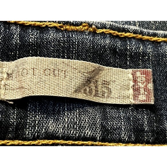 Levis 315 Womens Jeans Size 14 34x29 Button Flap Pockets Boot Cut Red Label - Picture 11 of 13